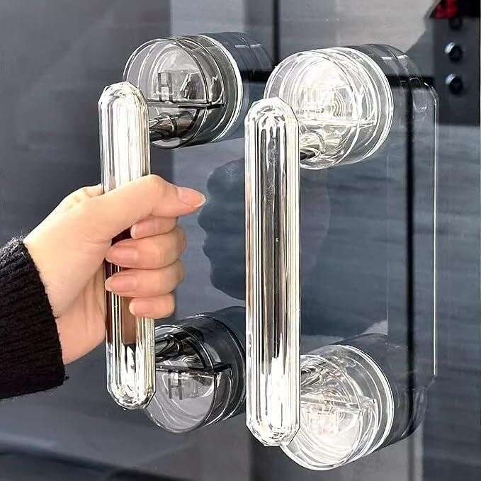 Crystal Suction Door Handle Mystical9