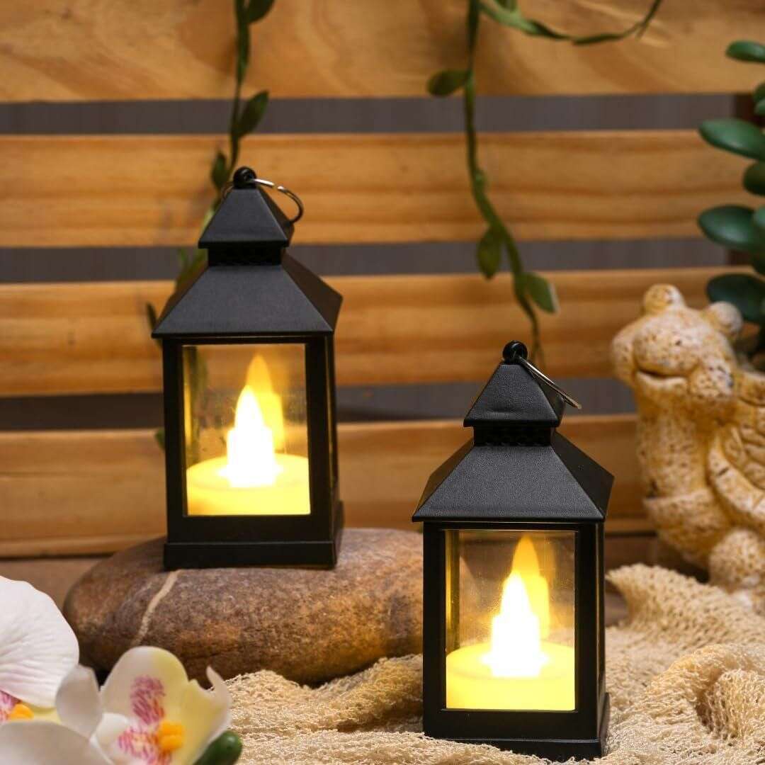 2 Pcs Hanging Decorative Lanterns Mystical9