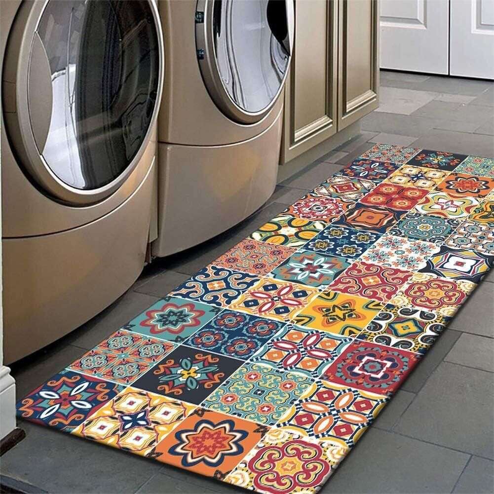 Kitchen Mats For Floor Set (Pack of 2) Mystical9