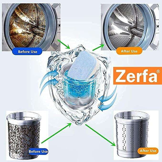 Cleaner Tablets for Washing Machine (Pack of 12) Mystical9