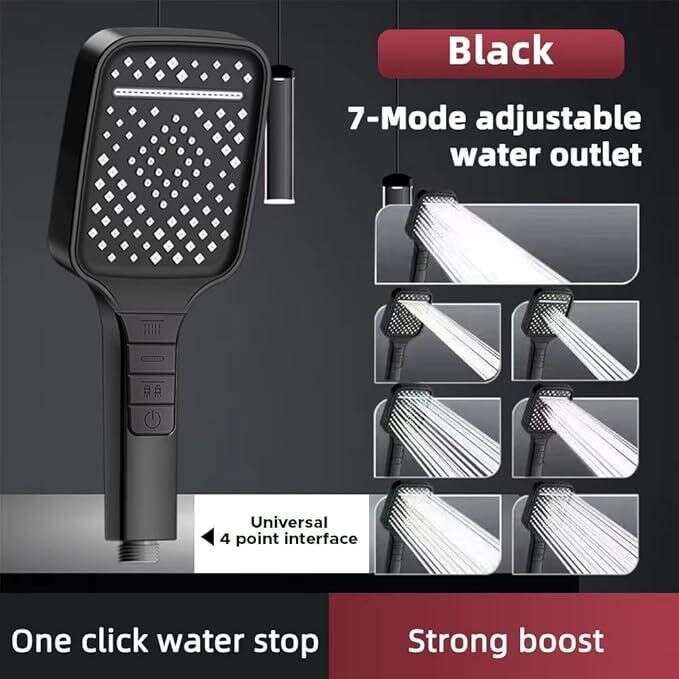 7 Modes Large Shower Head Mystical9
