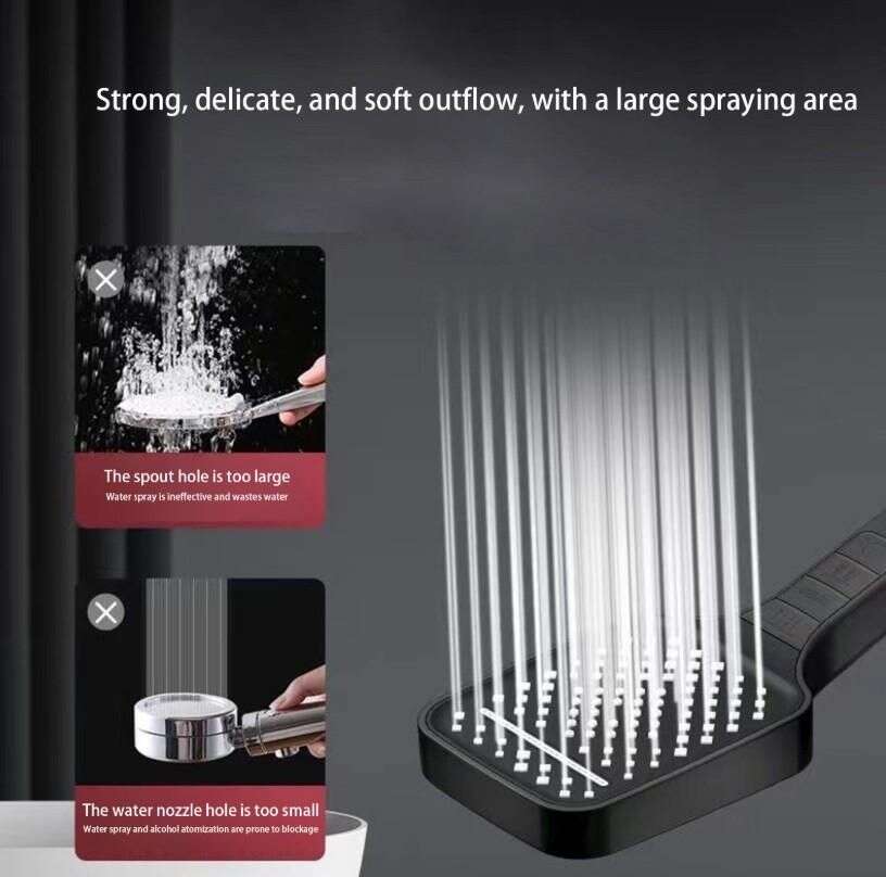 7 Modes Large Shower Head Mystical9