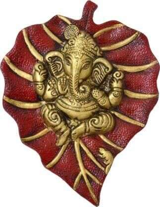 Designer Patta Ganesha Wall Hanging Mystical9