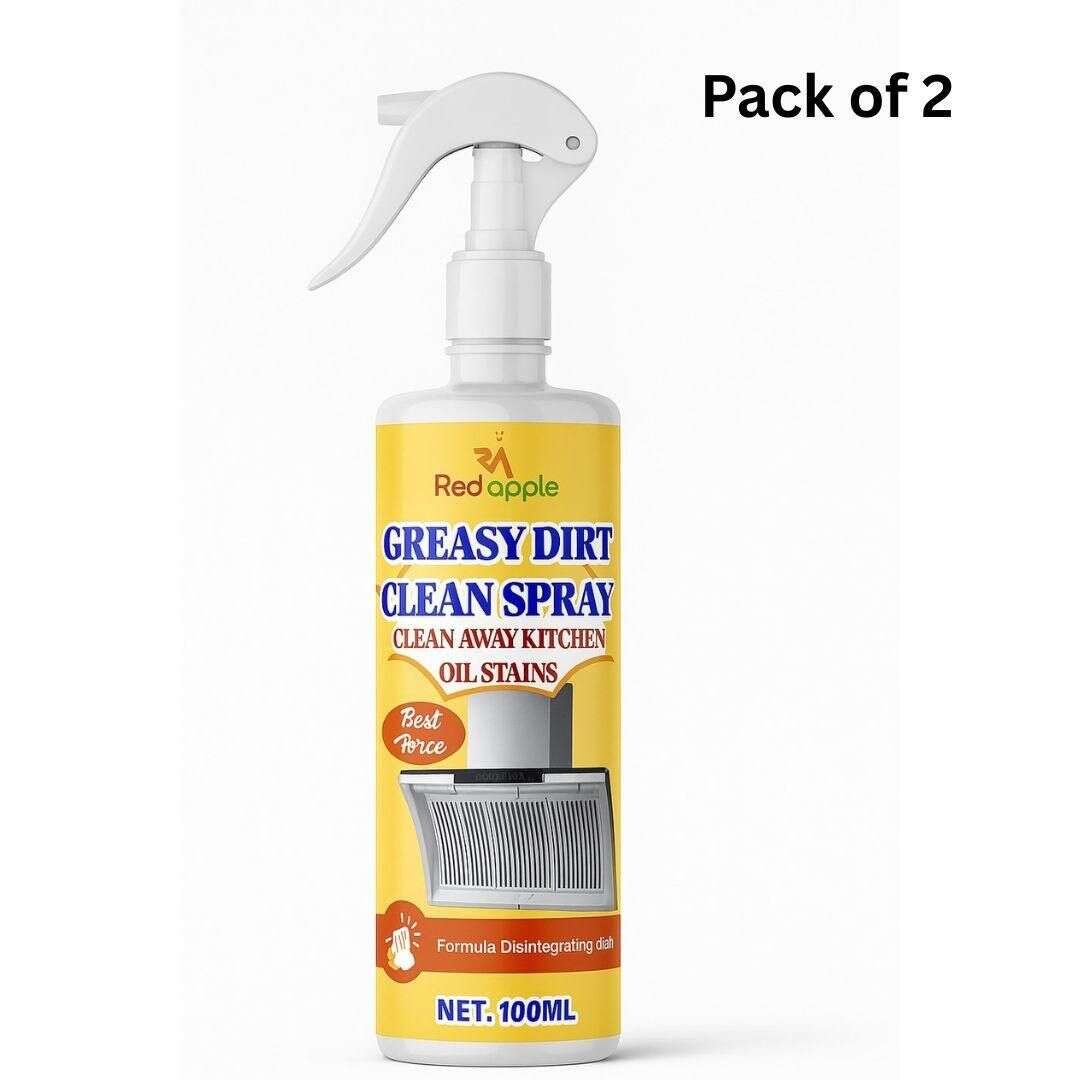 Greasy Dirt Clean Spray 100Ml (Pack of 2) Mystical9