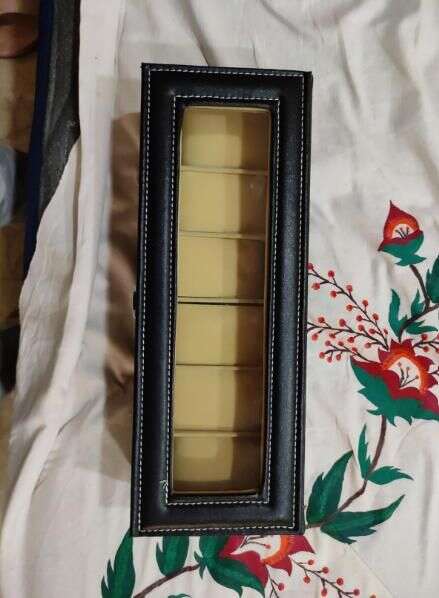 Wood Watch Box Organizer with Glass Display Mystical9