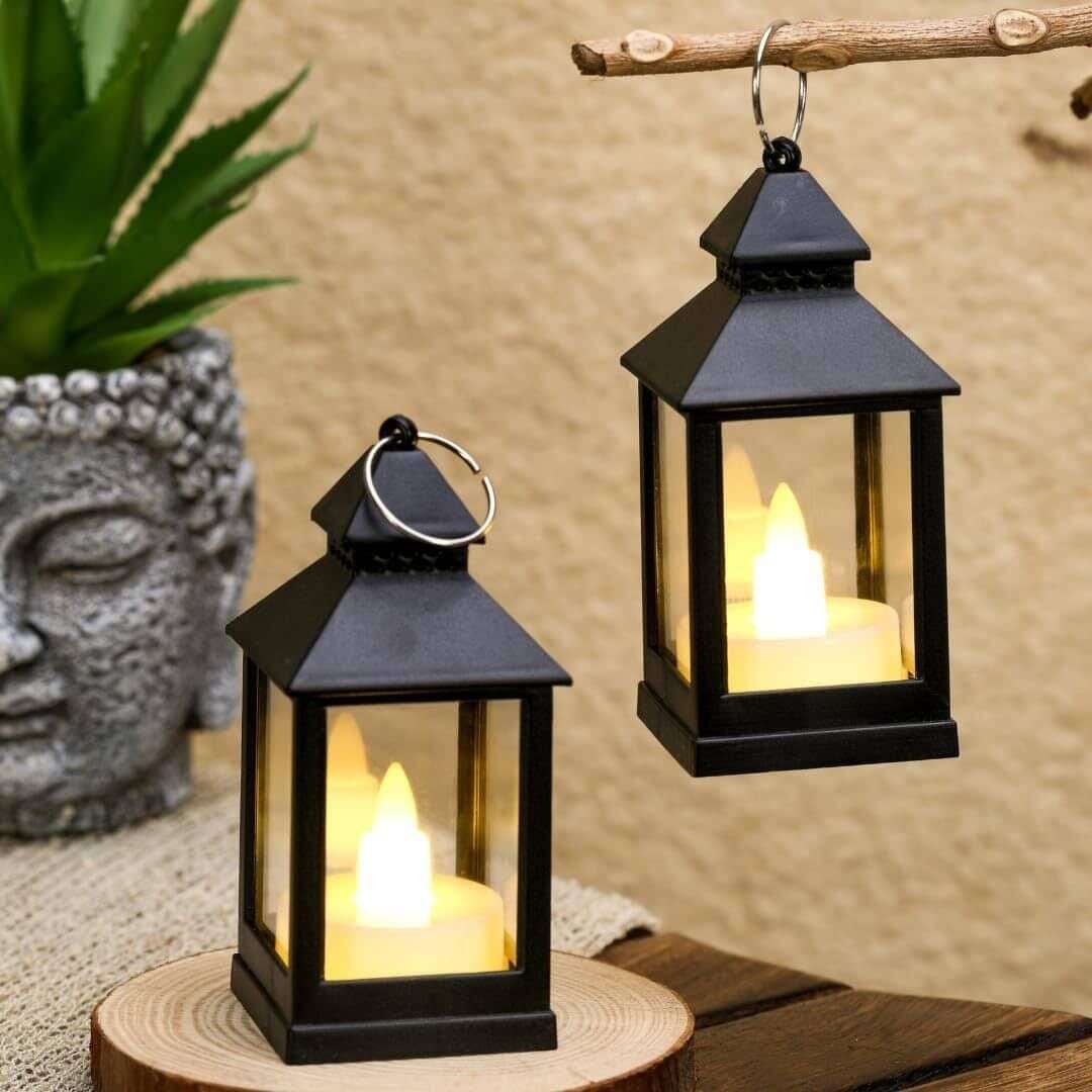 2 Pcs Hanging Decorative Lanterns Mystical9
