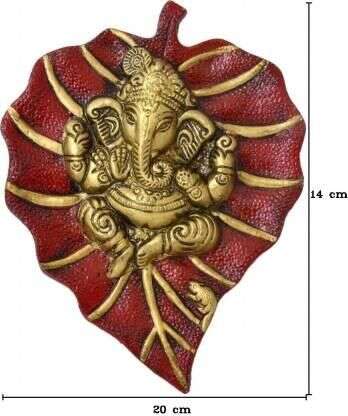 Designer Patta Ganesha Wall Hanging Mystical9