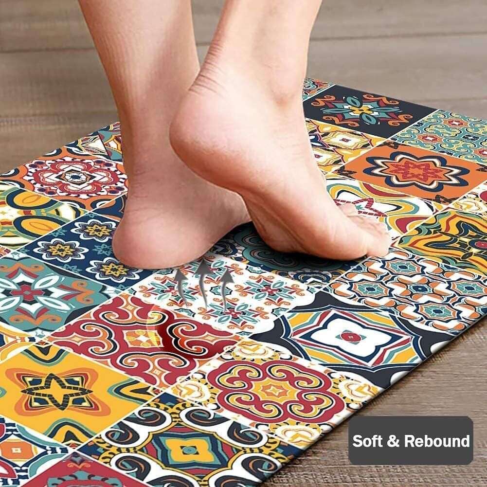 Kitchen Mats For Floor Set (Pack of 2) Mystical9