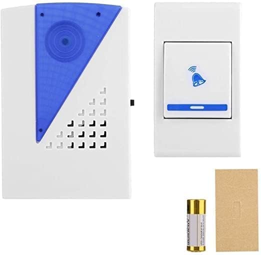 Boosty® Wireless Remote Control Door Bell for Home/Office/Warehouse/Factories Color and Design May Vary Door Chimes & Bells(Color-White/Design-Multi) - Premium  from Mystical9 - Just Rs 600 /- Shop now at Mystical9.com