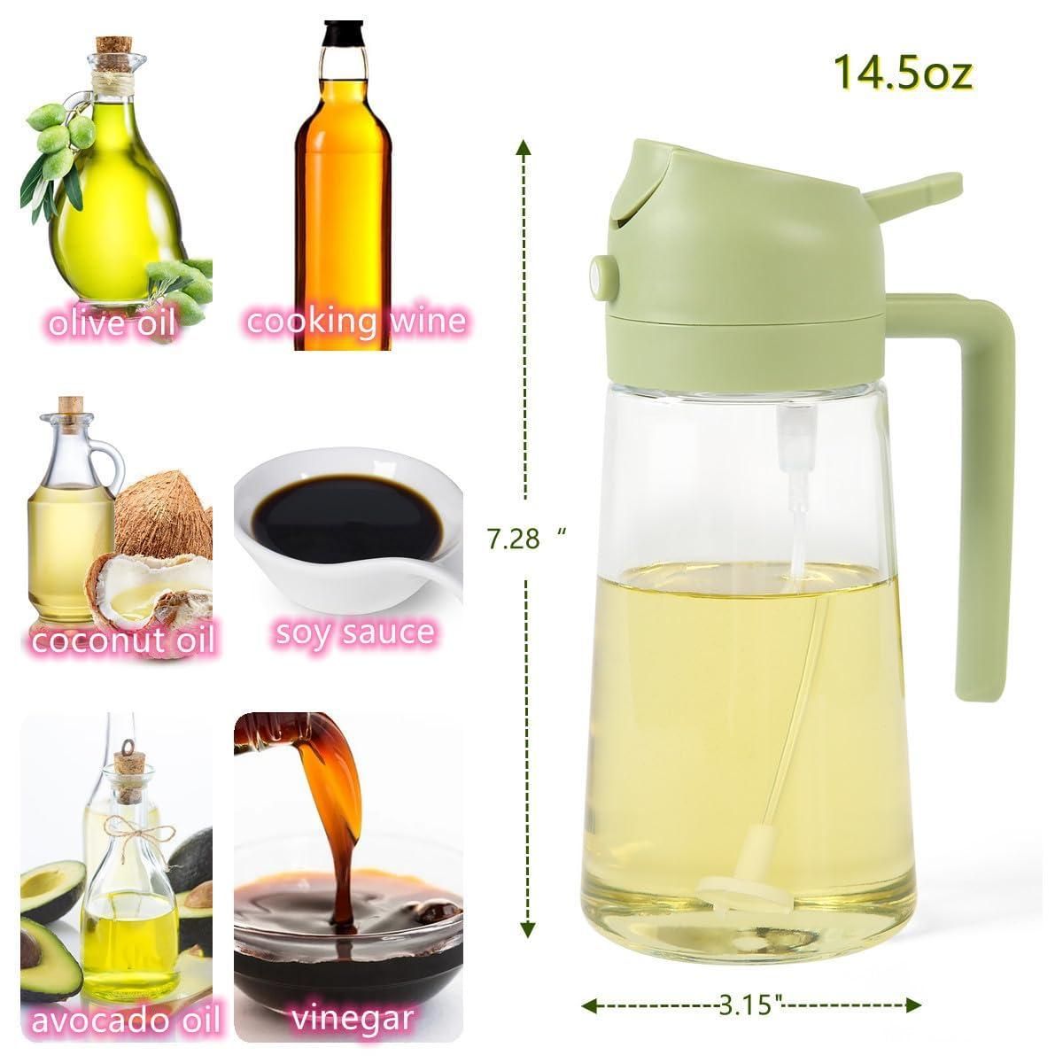 500ml Portable Sprayer Oil Dispenser - Premium  from Mystical9 - Just Rs 499 /- Shop now at Mystical9.com