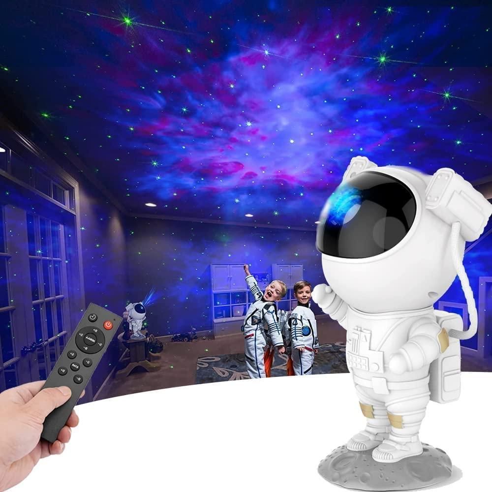 Astronaut Galaxy Projector - 360 Magnetic Head Rotation, Remote Control - Premium  from Mystical9 - Just Rs 999 /- Shop now at Mystical9.com