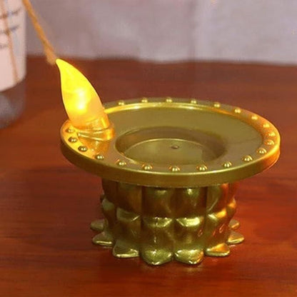 Water Pouring  Diya Led Light - Premium  from Mystical9 - Just Rs 649 /- Shop now at Mystical9.com