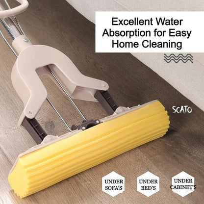 Multi-Purpose Foldable Floor Cleaning Squeeze Mop Wiper - Premium  from Mystical9 - Just Rs 699 /- Shop now at Mystical9.com