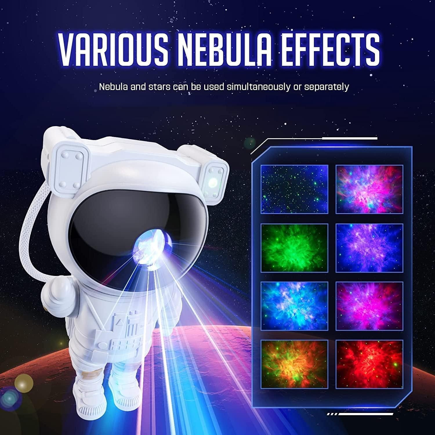 Astronaut Galaxy Projector - 360 Magnetic Head Rotation, Remote Control - Premium  from Mystical9 - Just Rs 999 /- Shop now at Mystical9.com