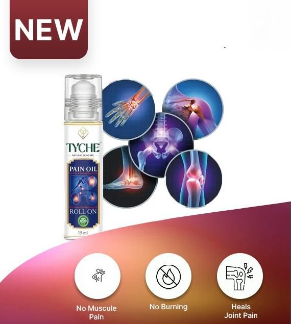 Tyche Pain Oil - Joint & Muscular Pain Relief Oil 15 ml - Premium  from Mystical9 - Just Rs 550 /- Shop now at Mystical9.com