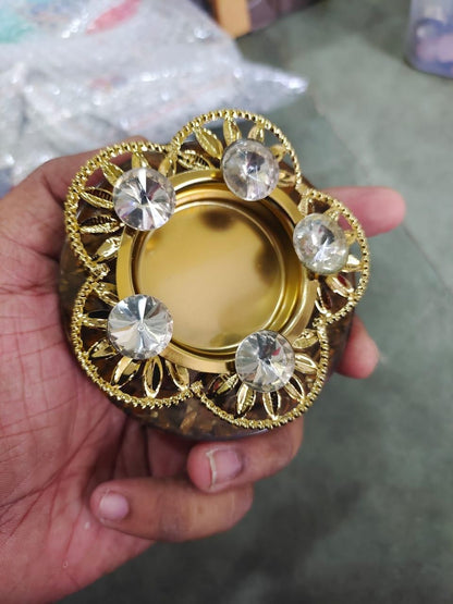 Stylish Stone Diya - Premium  from Mystical9 - Just Rs 749 /- Shop now at Mystical9.com