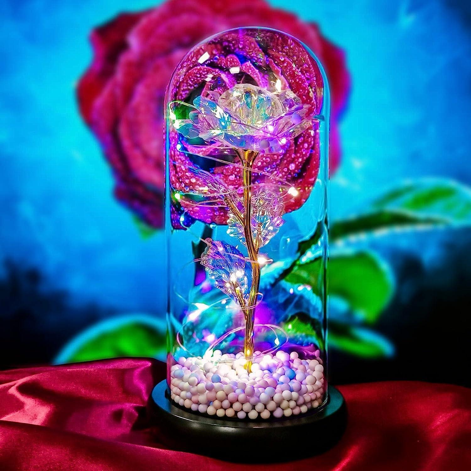 Rose Light Up Flower - Premium  from Mystical9 - Just Rs 999 /- Shop now at Mystical9.com