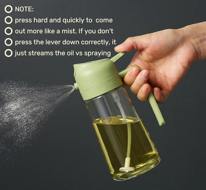 500ml Portable Sprayer Oil Dispenser - Premium  from Mystical9 - Just Rs 499 /- Shop now at Mystical9.com