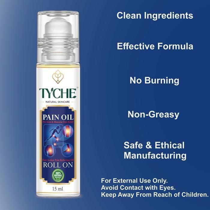 Tyche Pain Oil - Joint & Muscular Pain Relief Oil 15 ml - Premium  from Mystical9 - Just Rs 550 /- Shop now at Mystical9.com