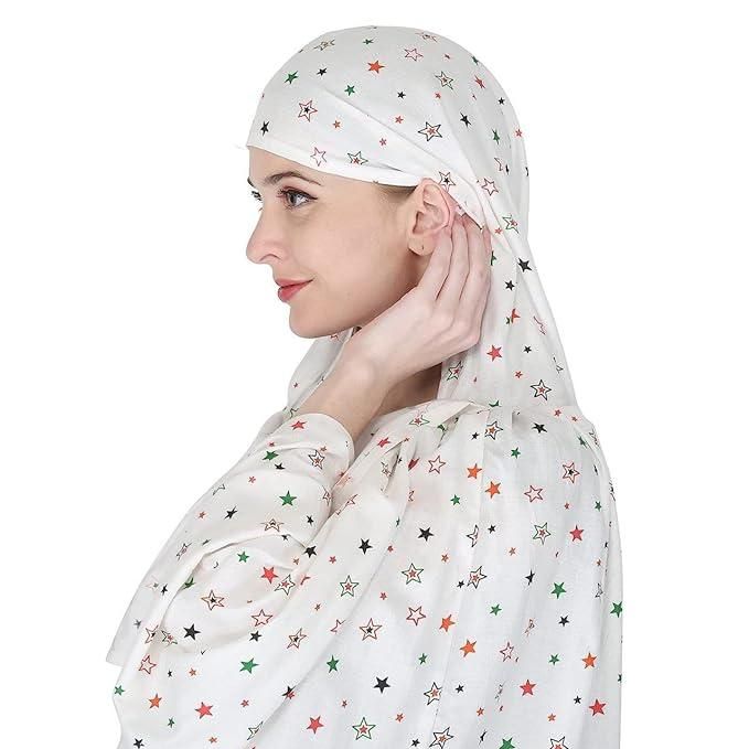 Cotton Long Scarf Mask scarf - Premium  from Mystical9 - Just Rs 630 /- Shop now at Mystical9.com