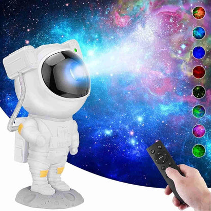 Astronaut Galaxy Projector - 360 Magnetic Head Rotation, Remote Control - Premium  from Mystical9 - Just Rs 999 /- Shop now at Mystical9.com