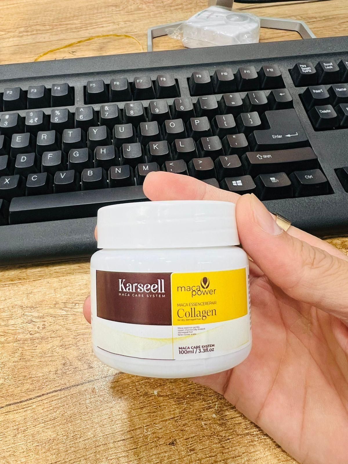 Karseell Maca Power Collagen Hair Mask 100ml - Premium  from Mystical9 - Just Rs 599 /- Shop now at Mystical9.com