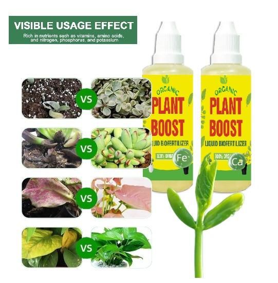 Plant Boost Liquid Biofertilizer for All Crops,Organic (Pack of 4) - Premium  from Mystical9 - Just Rs 600 /- Shop now at Mystical9.com