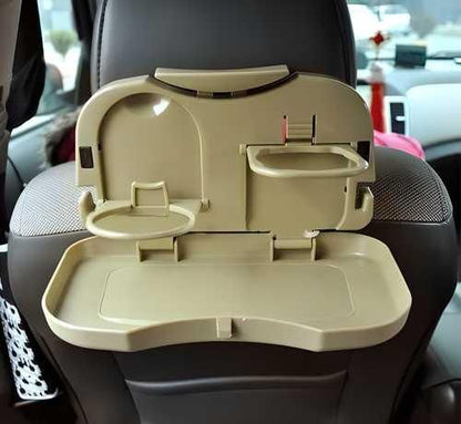 Portable Car Back Seat Cup Table Tray - Premium  from Mystical9 - Just Rs 599 /- Shop now at Mystical9.com