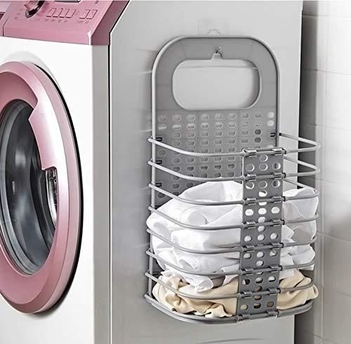 Plastic Multipurpose Hanging Laundry Basket - Premium  from Mystical9 - Just Rs 699 /- Shop now at Mystical9.com