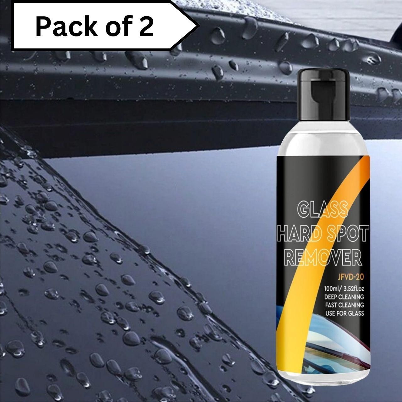 Car Glass Oil Film Cleaner (Pack of 2) - Premium  from Mystical9 - Just Rs 549 /- Shop now at Mystical9.com