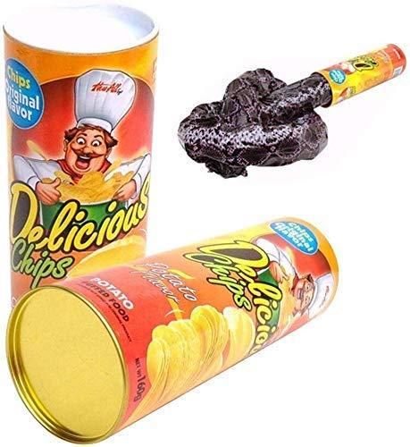 Chips Box Snakes Popping Prank Box - Premium  from Mystical9 - Just Rs 699 /- Shop now at Mystical9.com