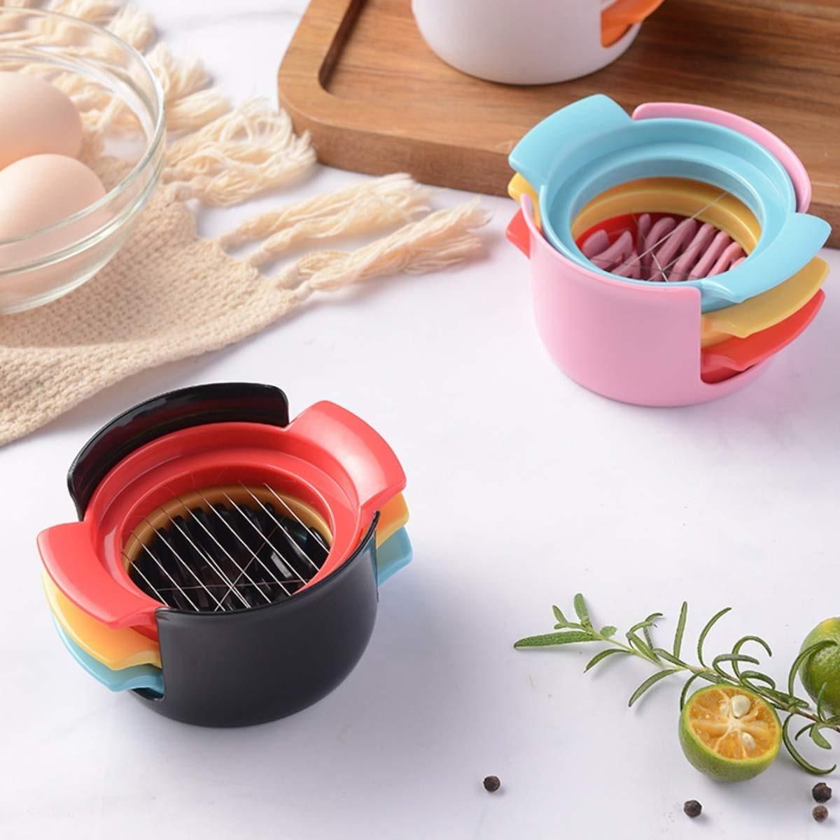 3 in 1 Multifunctional Egg Cutter (Set of 3) - Premium  from Mystical9 - Just Rs 749 /- Shop now at Mystical9.com