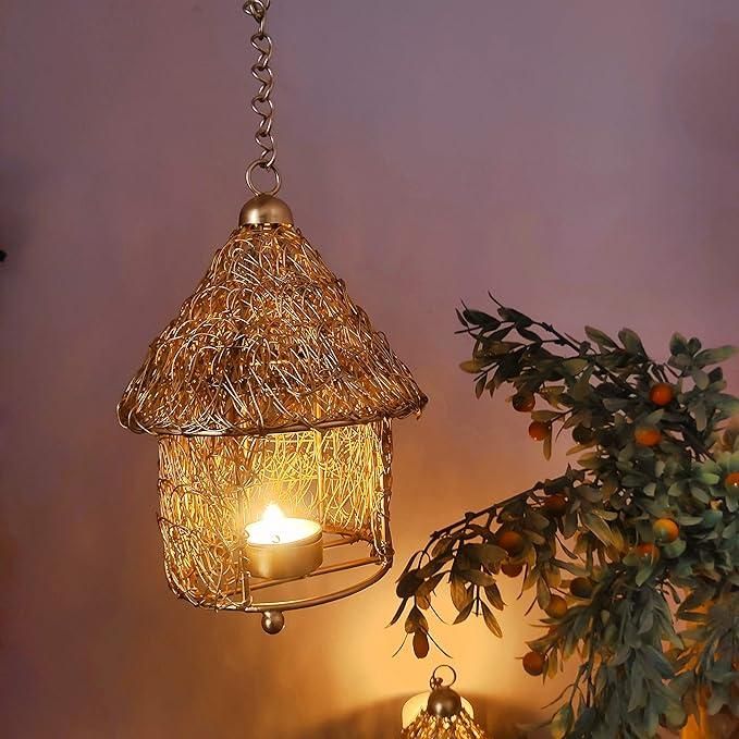 Wall Hanging Tea Light Candle Holder Nest