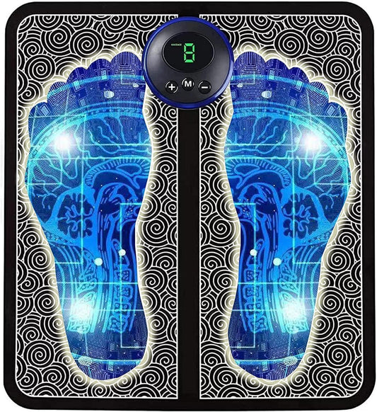 Vibrating Bubble Electric Ems Foot Massager Pad - Premium  from Mystical9 - Just Rs 690 /- Shop now at Mystical9.com