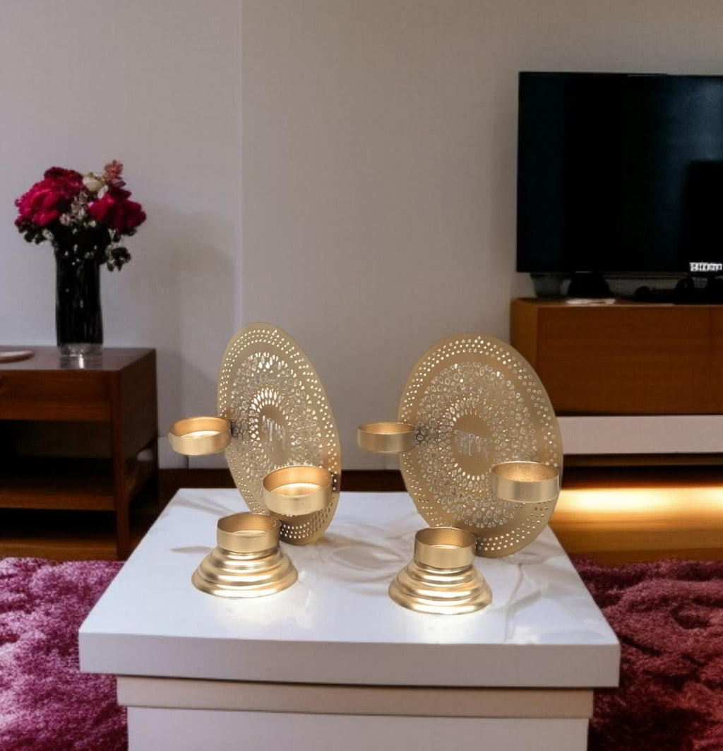 3 Tea Light Holder - Pack of 2