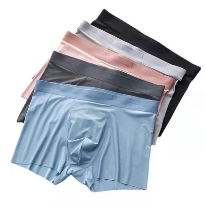 Men's  Ice Silk Briefs Boxers (Pack of 5) - Premium  from Mystical9 - Just Rs 890 /- Shop now at Mystical9.com