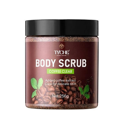 Tyche Coffee Clear Body Scrub - For Face & Body (256g) - Premium  from Mystical9 - Just Rs 900 /- Shop now at Mystical9.com