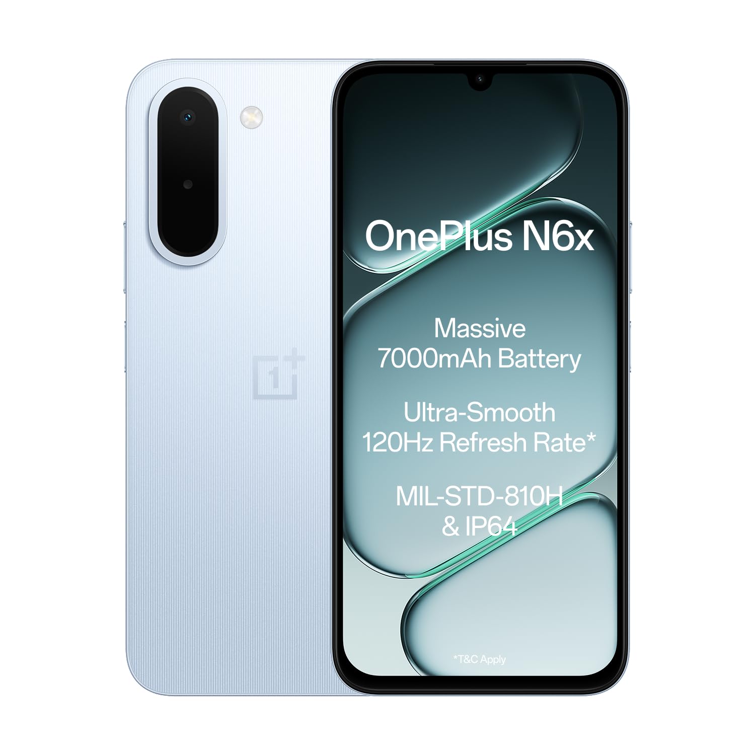 OnePlus N6x | 4GB+128GB | Burgundy Red | 7000mAh Battery | Power for Days | 48-Months Smoothness | Smooth 120Hz Display | Largest 5300mm2 Cooling System | Military-Grade Durability