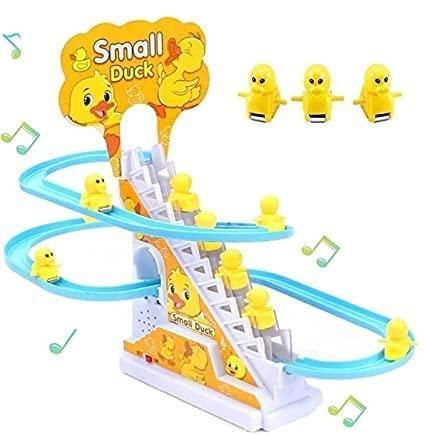 Duck Slide Toy Set, Funny Automatic Stair - Premium  from Mystical9 - Just Rs 1100 /- Shop now at Mystical9.com