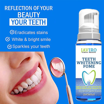 Teeth Whitening Fome (60 ML) - Premium  from Mystical9 - Just Rs 649 /- Shop now at Mystical9.com