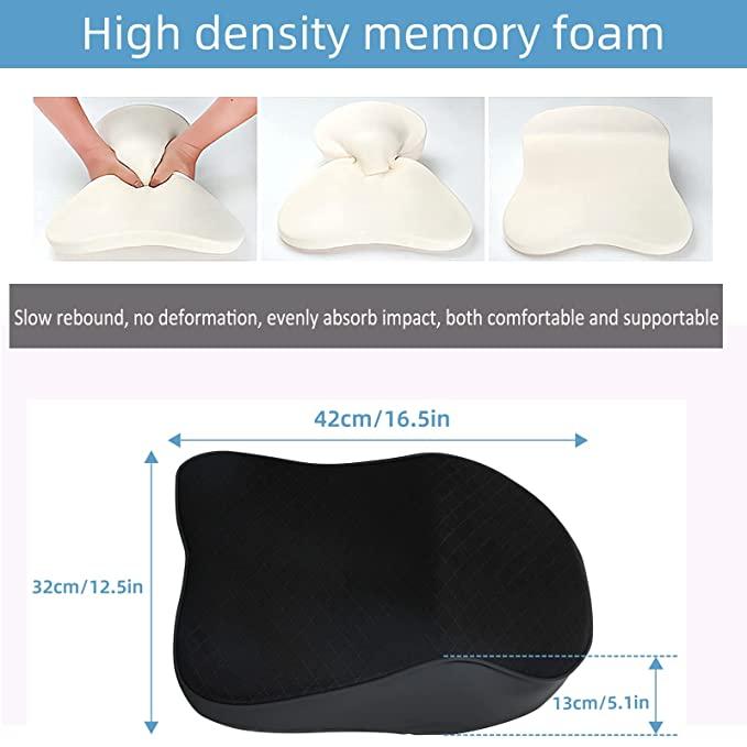 Car Seat Headrest Neck Rest Pillow Cushion for All Cars- Ergonomic Pillow Memory Foam Neck Support for Neck/Back Pain Relief Neck Rest Support Cushion - Premium  from Mystical9 - Just Rs 1180 /- Shop now at Mystical9.com