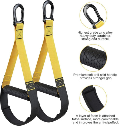 Home Resistance Training Kit, Resistance Trainer Exercise Straps with Handles - Premium  from Mystical9 - Just Rs 1099 /- Shop now at Mystical9.com