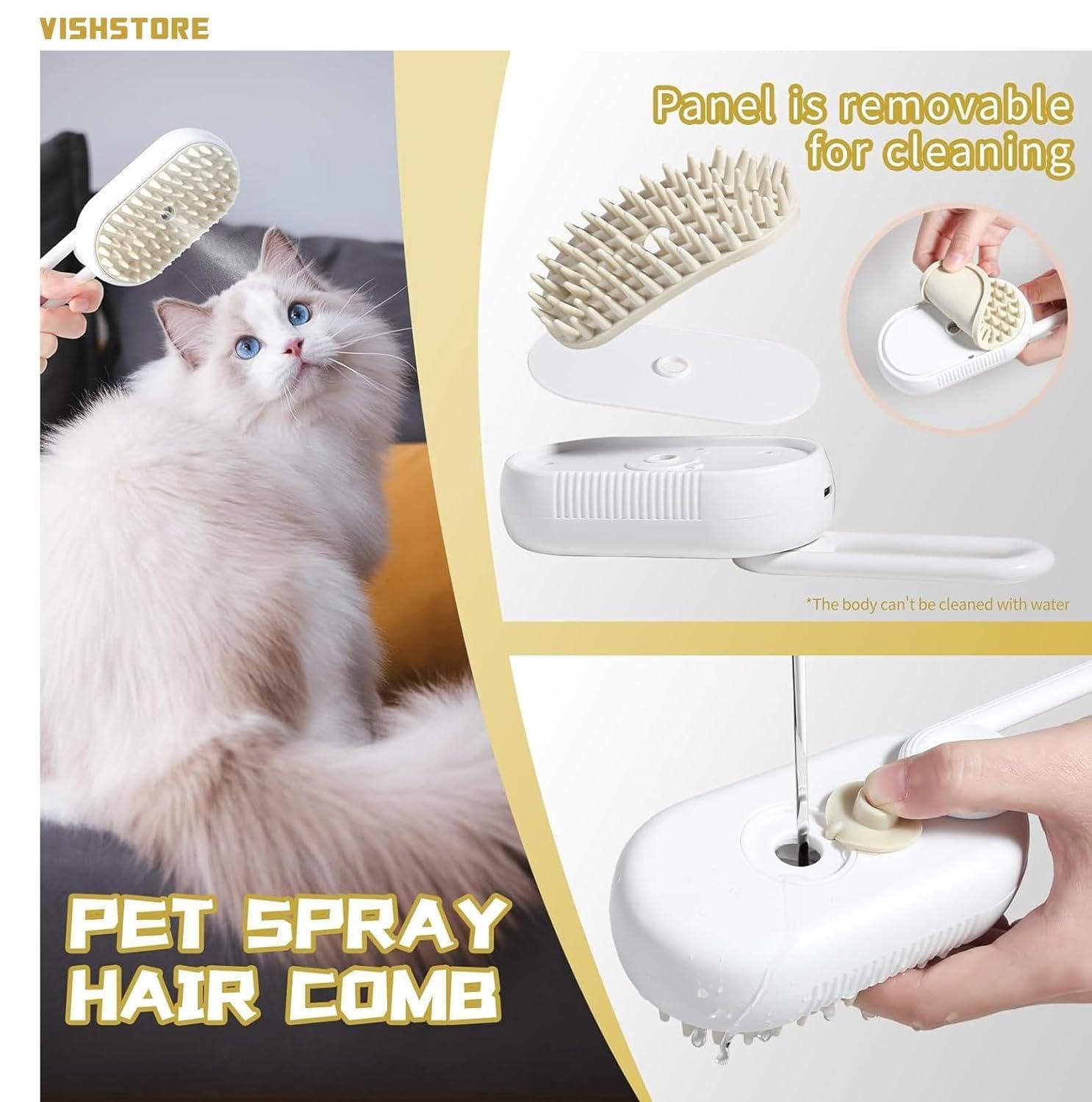 Steam Brush for Dog/Cat - Premium  from Mystical9 - Just Rs 800 /- Shop now at Mystical9.com