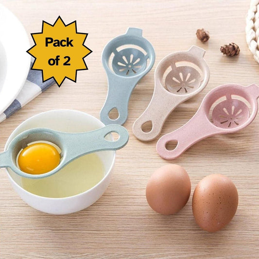 Egg Yolk Separator (Pack of 2) - Premium  from Mystical9 - Just Rs 550 /- Shop now at Mystical9.com