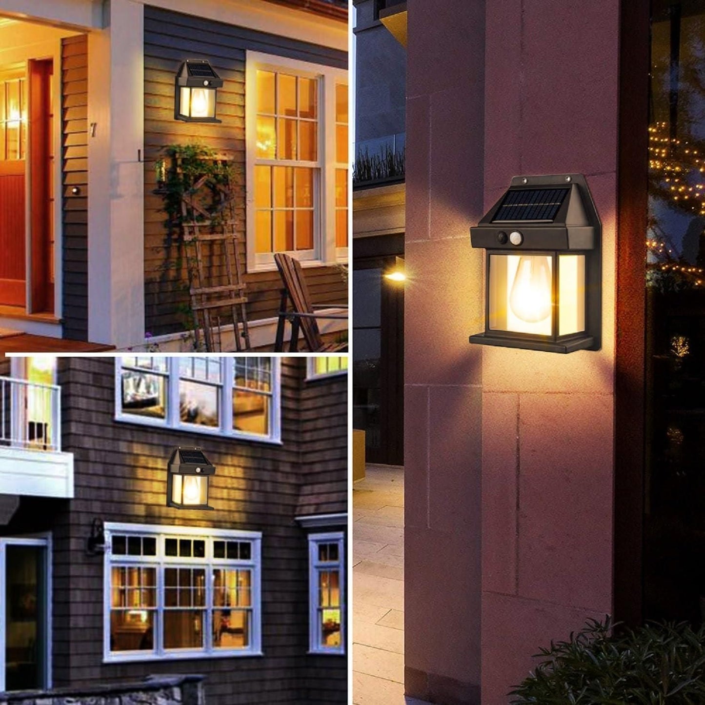 Solar Light Outdoor Wall Light - Premium  from Mystical9 - Just Rs 480 /- Shop now at Mystical9.com