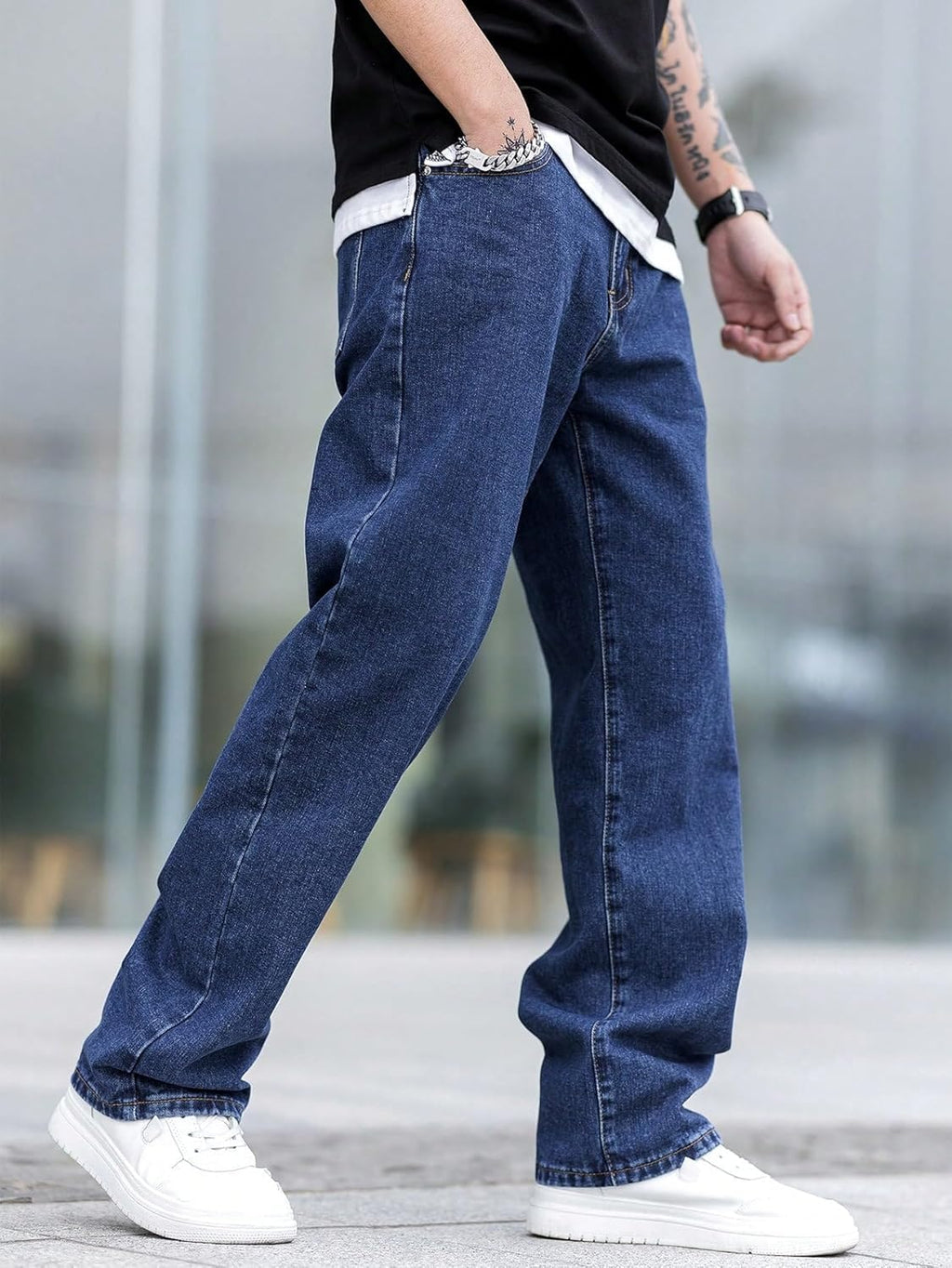 KOTTY Mens Regular Fit|Classic Design with Stylish Look |Day Comfort|Mide Rise Strachable Jeans