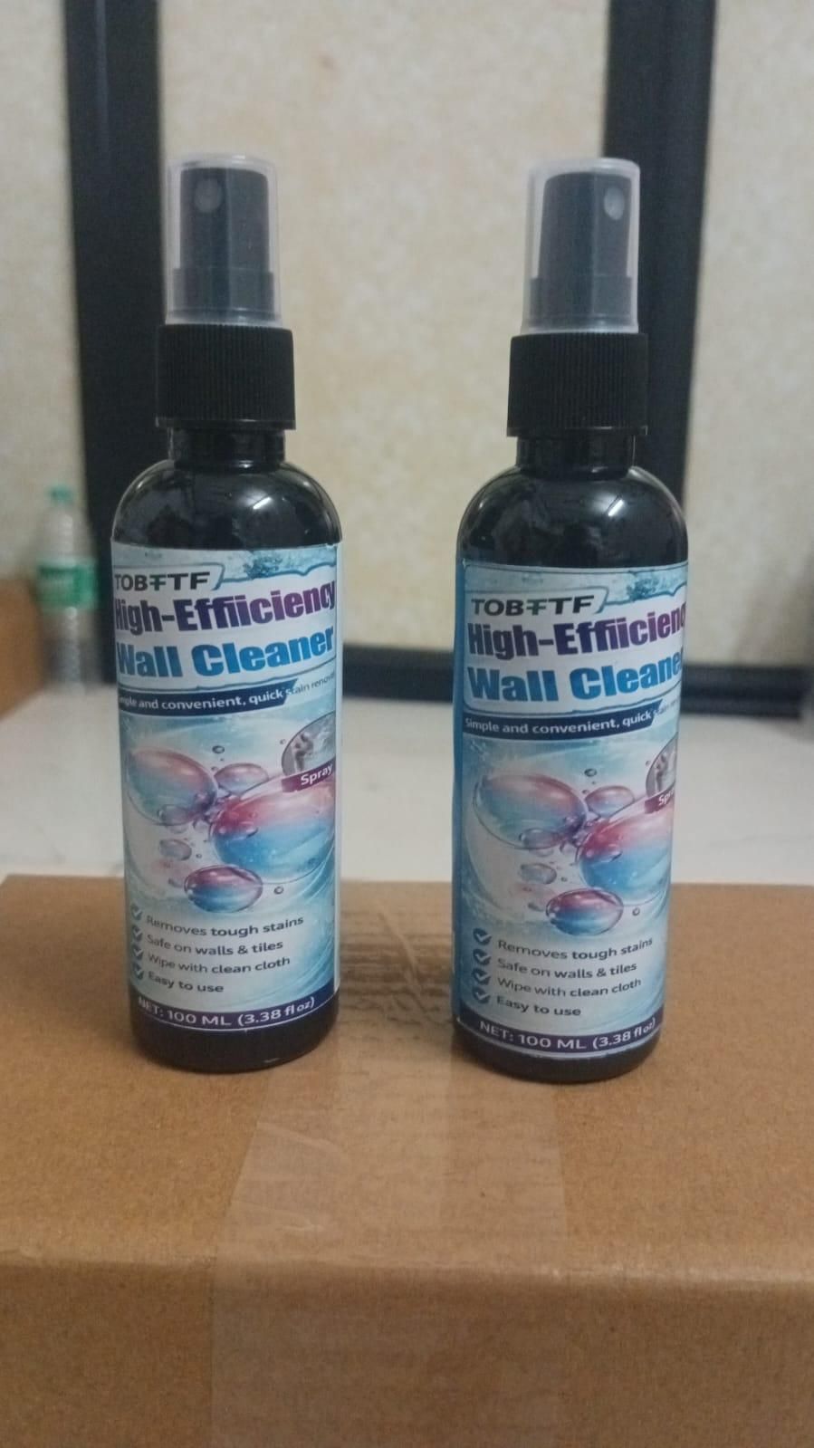 High-Efficiency Wall Cleaner 100 ml each Pack of 2