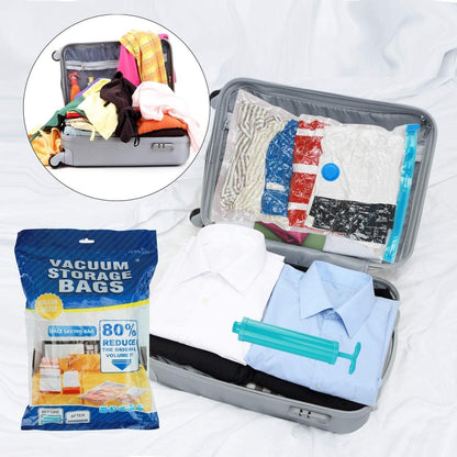 Reusable Vacuum Storage Space Saver Bags (Pack of 5) - Premium  from Mystical9 - Just Rs 692 /- Shop now at Mystical9.com