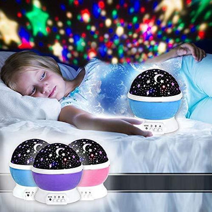 Star Master Dream Color Changing Rotating Projection Lamp - Premium  from Mystical9 - Just Rs 499 /- Shop now at Mystical9.com