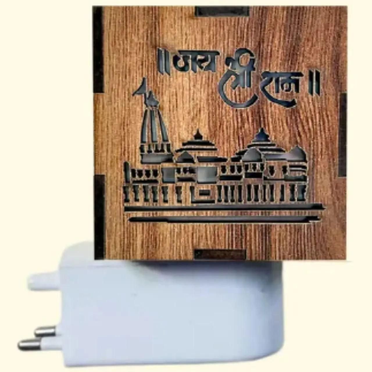 Ayodhya Ram Mandir Electric Kapoor Burner - Premium  from Mystical9 - Just Rs 699 /- Shop now at Mystical9.com